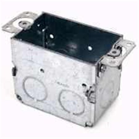 BOOMBOX Electrical Box, 12.5 cu in, Switch Box, 1 Gang, Steel, Rectangular BO440422